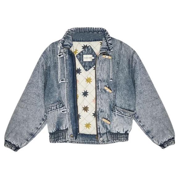 The New Society Bimba padded denim bomber jacket NWOT Rare! Ba&sh Sessun - Picture 4 of 4